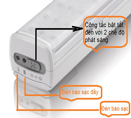Đèn sạc Philips 30505 chính hãng, Đèn sạc Philips 30505 giá rẻ