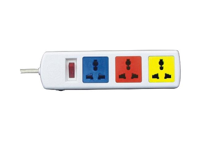 Ổ cắm kéo dài đa năng công tắc 2 cực (3DN2.32WN) Ổ cắm kéo dài đa năng công tắc 2 cực (3DN2.32WN)