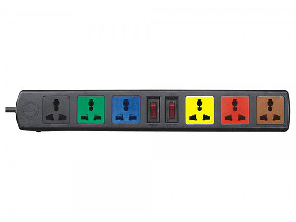 Ổ cắm k&eacute;o d&agrave;i đa năng c&ocirc;ng tắc 2 cực (6DN2.52N)