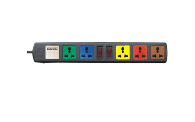 Ổ cắm k&eacute;o d&agrave;i đa năng c&oacute; cổng sạc USB 5V-1A (6D32NUSB)