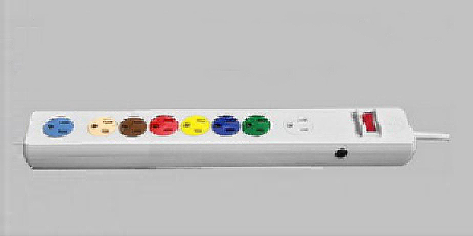 Ổ cắm k&eacute;o d&agrave;i ti&ecirc;u chuẩn Mỹ - Nhật c&oacute; 2 cổng USB 5V - 1A (8UCW)