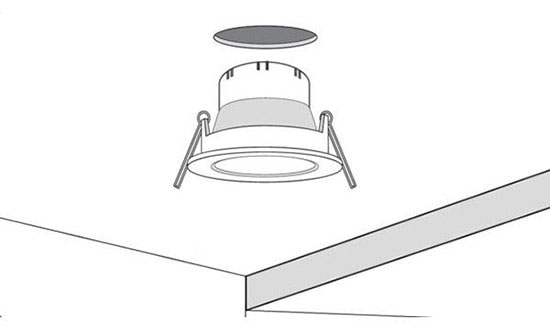 Đèn led âm trần