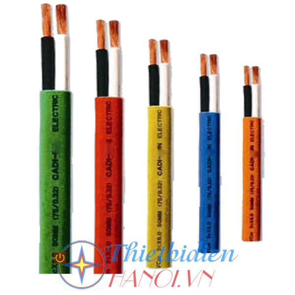 Dây điện Cadivi, dây đôi mềm dẹt VCmo 2x1.5
