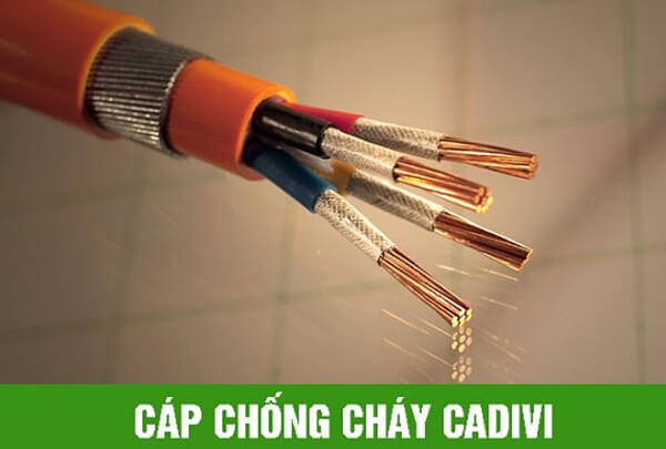 dây cáp điện cadivi chống cháy
