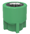 Nối ren trong loại I, phụ kiện PPR, xanh lá, dn20×1/2＂