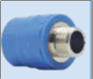 Nối ren ngoài loại I (phụ kiện PP-R) màu xanh dương,  dn32×3/4＂