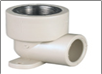 Cút ren trong có đế (phụ kiện PP-R) màu xanh dương, dn25×3/4＂