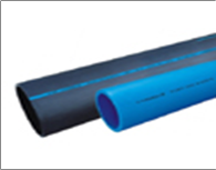 PE100 Ống HDPE Sọc xanh PN16 dn110 5.8M(Z)