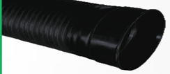 Ống gân sóng PE A thoát nước 2 vách (đầu nong) màu đen SN8 300 5.8M