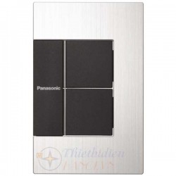 Bộ 2 công tắc Panasonic có đèn báo WTEG52562S-1-G