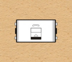 Ổ cắm điện thoại 4 dây có màn che - SC31RJ