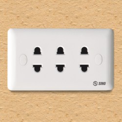 3 Ổ cắm 2 chấu 16A - S1983(S1983V)