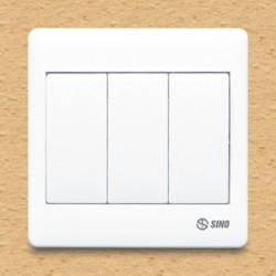 Công tắc ba 2 chiều 10A 250V loại phím lớn - S983D2