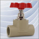 Van xoay (phụ kiện PP-R) màu xám dn90