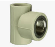 Tê ren trong loại Ⅱ(phụ kiện PP-R) màu xám dn32X1＂