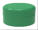 Nắp bịt (phụ kiện PP-R), màu xanh lá, dn63