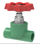 Van xoay (phụ kiện PP-R) màu xanh lá, dn110
