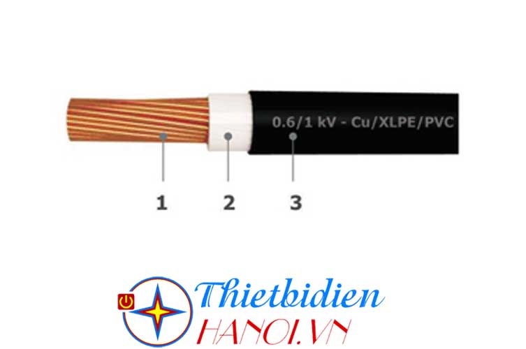 Dây cáp điện Goldcup, Cáp treo CXV 1x500