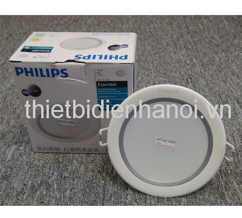 Bóng đèn Led âm trần Downlight Essential (Serises 80082 3.5 LED) Philips 6.5W 