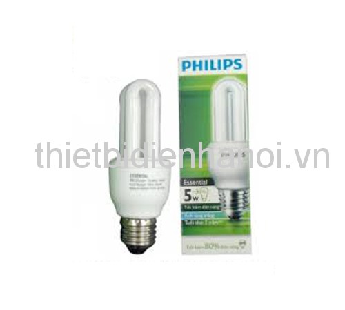 Bóng đèn Compact Philips tích hợp tương thích điện từ (EMC) Genie 5W chính hãng, giá tốt nhất